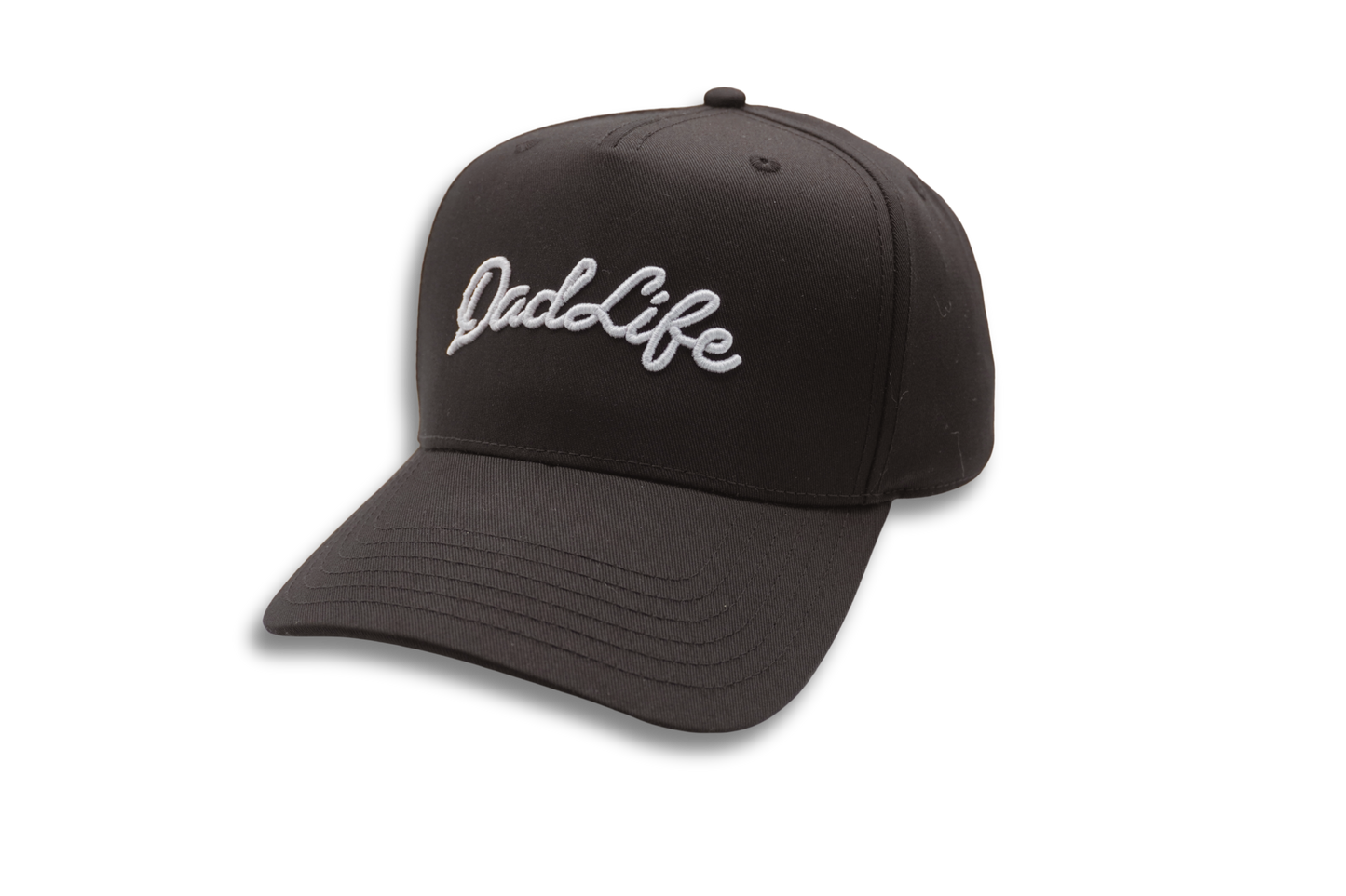 Dad Life Script Hat (Black)