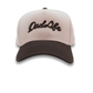 Dad Life Script Hat (Black/Natural)