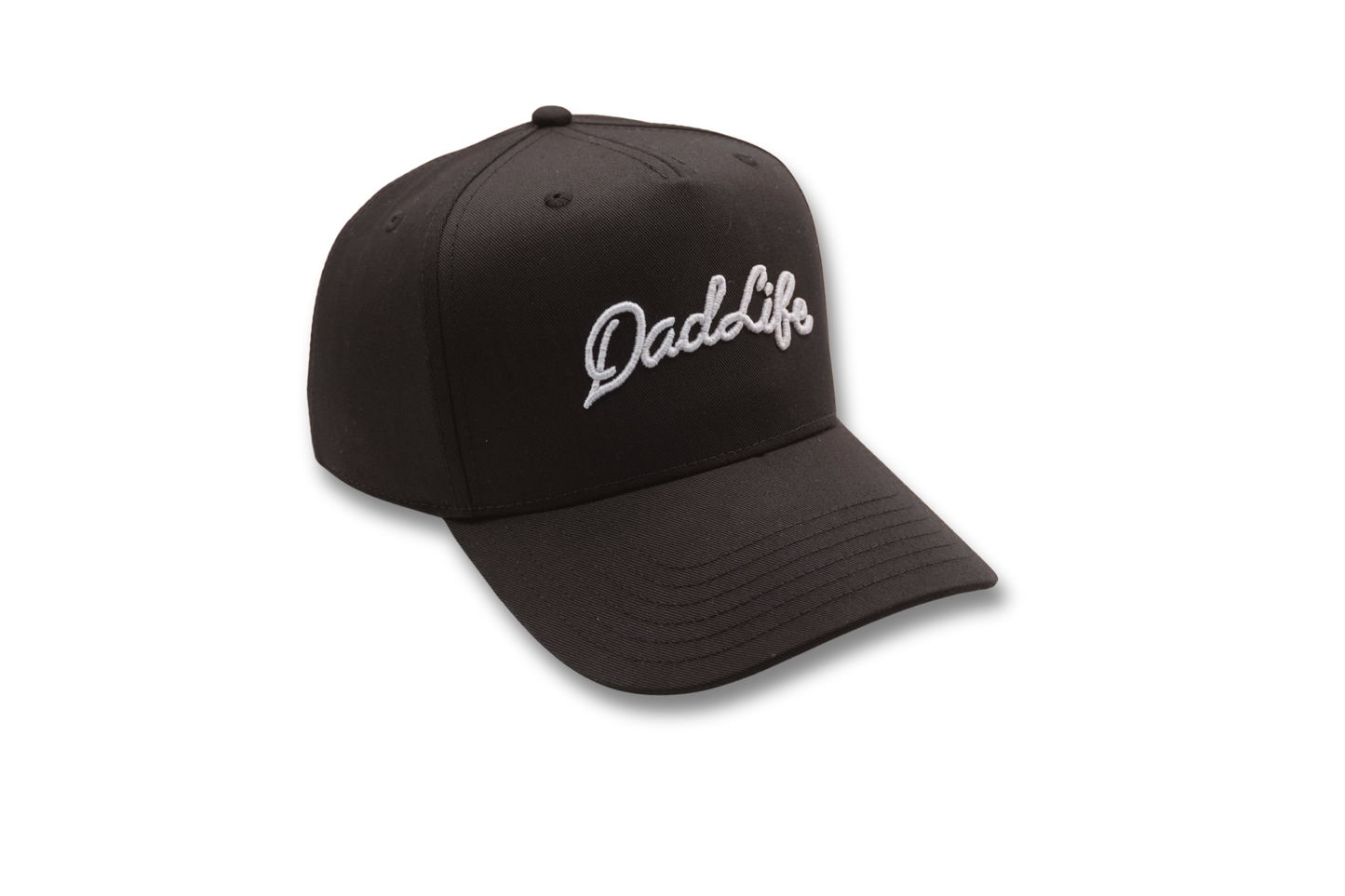 Dad Life Script Hat (Black)