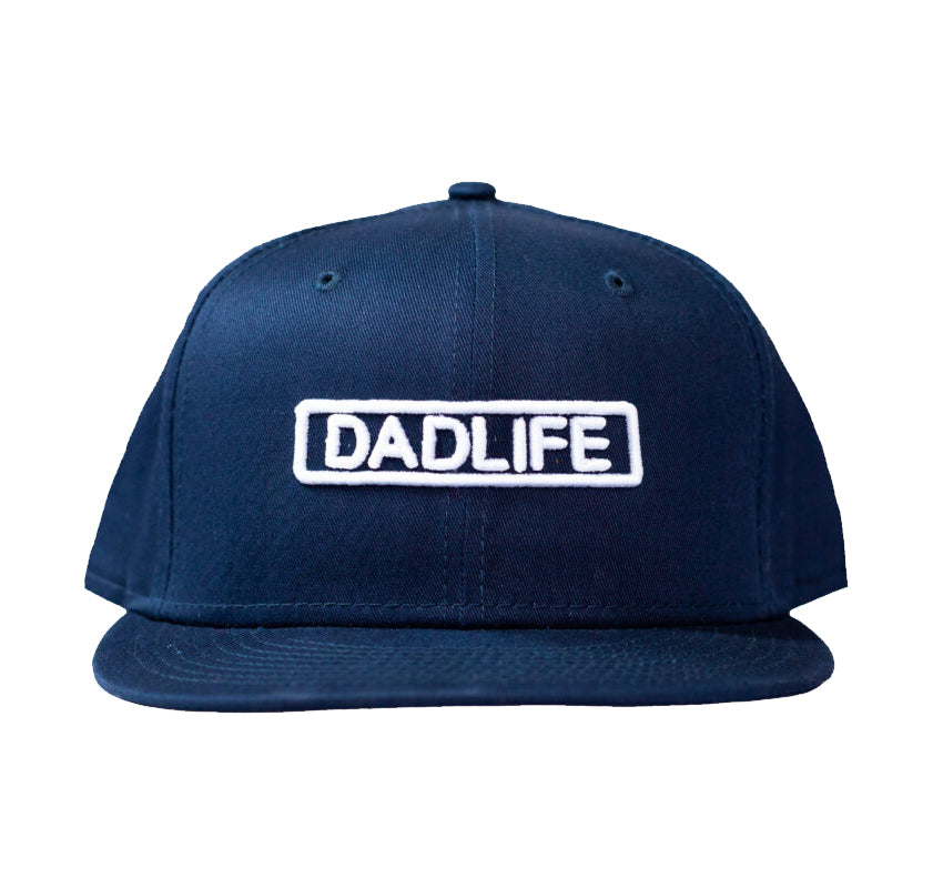 Dad Life Block Snapback Hat